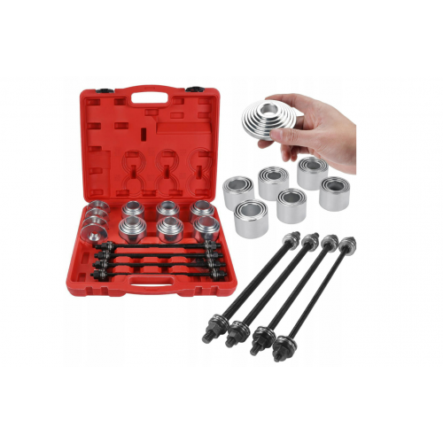 Bukses izvilkšanas komplekts 34-82 mm, 28 gab. no Kraft&Dele (KD12502)