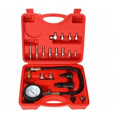 Dīzeļdegvielas spiediena testeris 0–70 bāru kompresijai dzinēja cilindros no Kraft&Dele (KD12538)