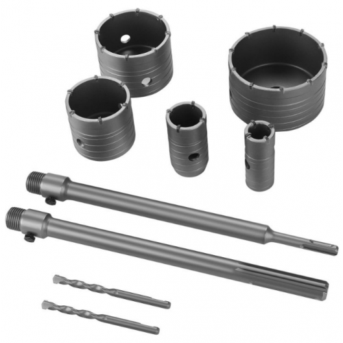 Betona un mūra cauruļzāģi SDS MAX PLUS 30-100mm no Kraft&dele (KD12640)