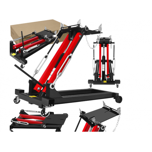 Ātrumkārbas domkrats ar celtspēju 2 tonnas, 2000 kg, 225-900 mm no Kraft&Dele (KD12683)