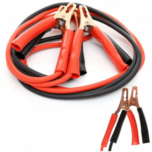 Palaišanas kabeļi 500A 2,5m + vāks Kraft&Dele (KD1283)