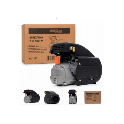 Gaisa kompresors ar elektromotoru 10 bāru 220 l/min Kraft&dele (KD1297)