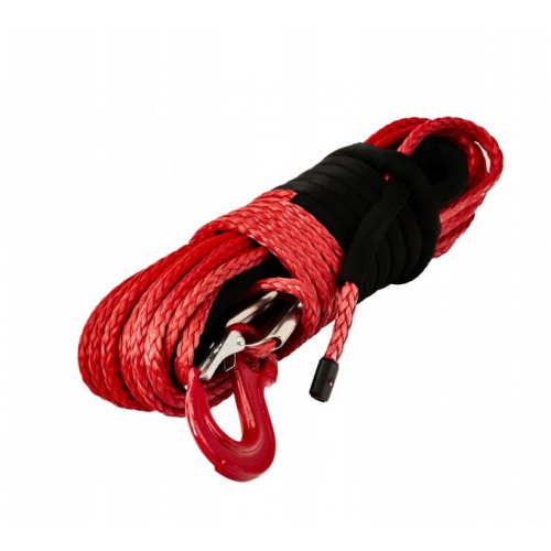 Sintētiskā virve vinčai 8 mm 24 m 6800 kg Kraft&dele (KD1319)