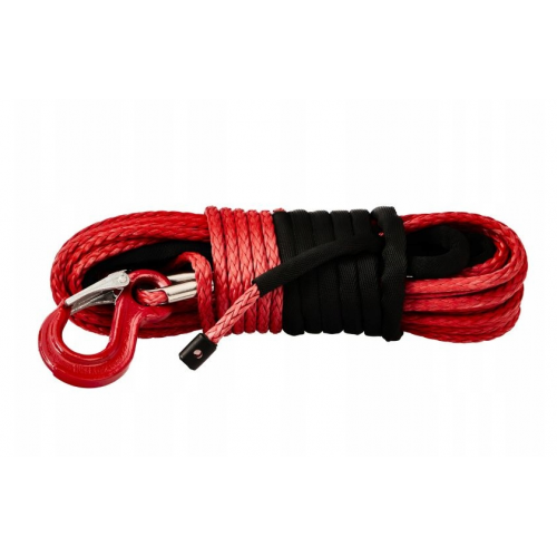 Sintētiskā virve vinčai 8 mm 24 m 6800 kg Kraft&dele (KD1319)