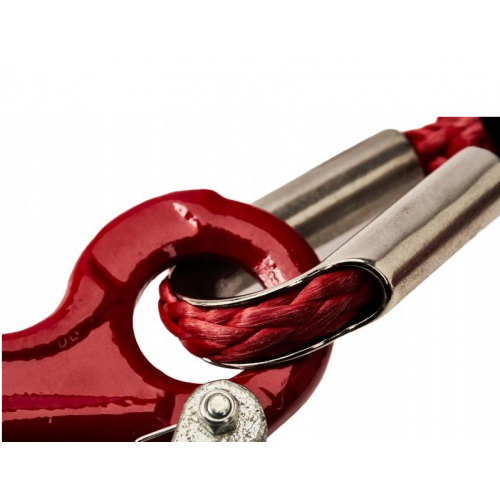 Sintētiskā virve vinčai 8 mm 24 m 6800 kg Kraft&dele (KD1319)