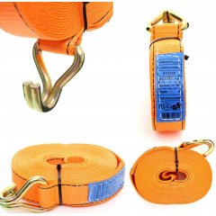 Auto vilkšanas trose - lenta 5T/50mm/6m no Kraft&Dele (KD1321)