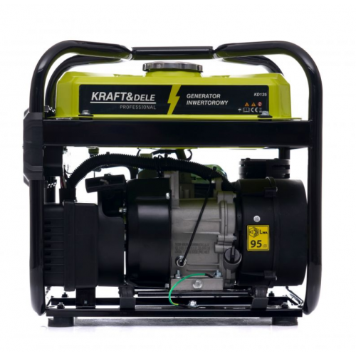 Benzīna 4T invertora elektrības ģenerators 2.5kW no Kraft&dele (KD135)