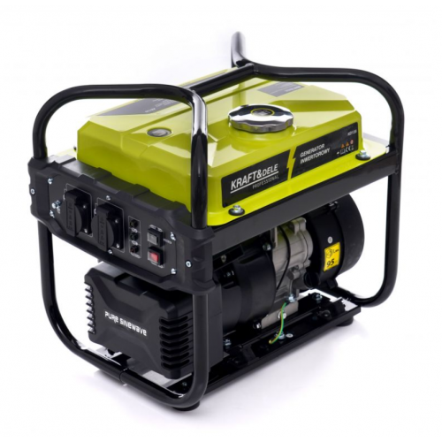 Benzīna 4T invertora elektrības ģenerators 2.5kW no Kraft&dele (KD135)