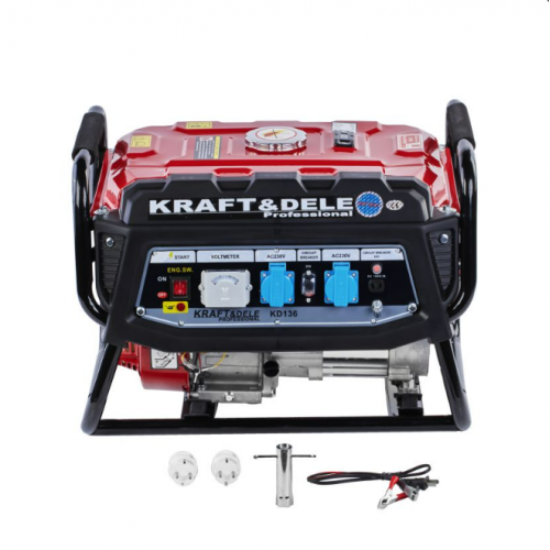 Ģenerators 3000W 12/230V no Kraft&Dele (KD136)