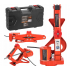 Elektriskais trapeces formas auto domkrāts 12V 3T 120-350mm no Kraft&dele (KD1369)