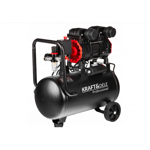 Bezeļļas kompresors 50L,8bar,1500W no Kraft&Dele (KD1386)