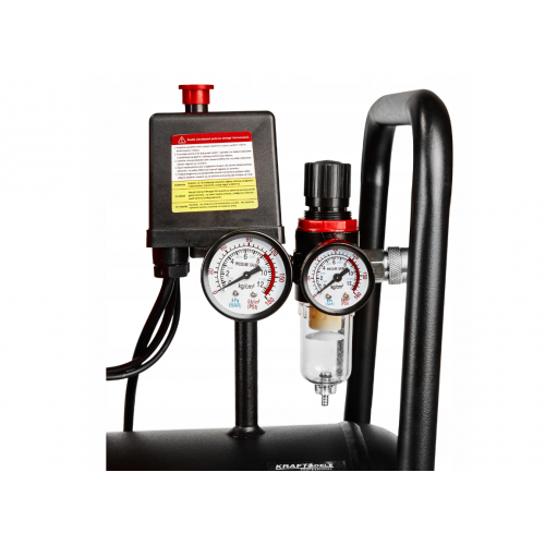 Bezeļļas kompresors 50L,8bar,1500W no Kraft&Dele (KD1386)