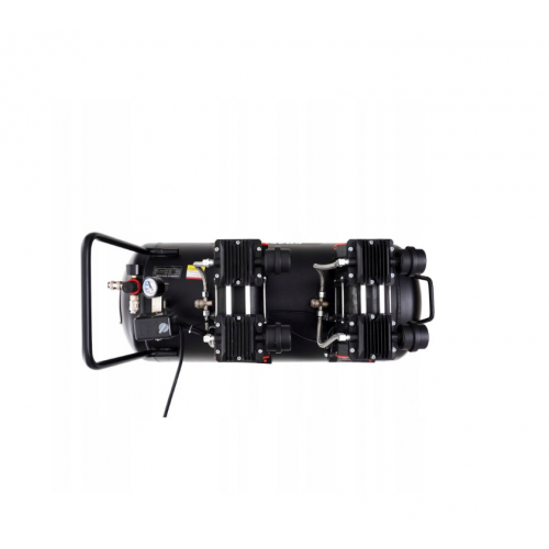 Bezeļļas kompresors 100L,2x- virzuļu ,1500W, no Kraft&Dele (KD1387)