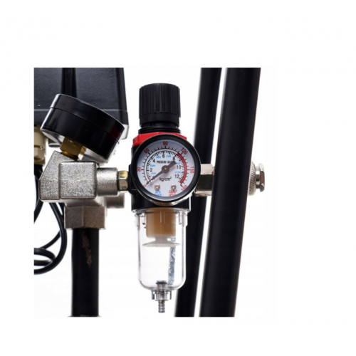 Bezeļļas kompresors 100L,2x- virzuļu ,1500W, no Kraft&Dele (KD1387)