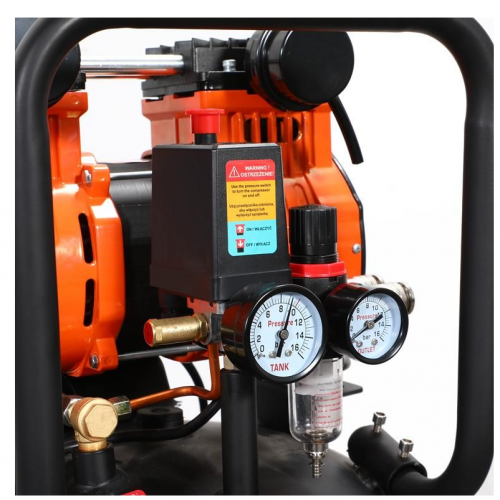 Bez eļļas kompresors 50L 2000W no Kraft&Dele  (KD1388)