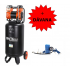 Vertikālais bez eļļas kompresors , gaisa kompresors 100 l, 10 bāri, 3 kW/3000 W no Kraft&Dele (KD1389)