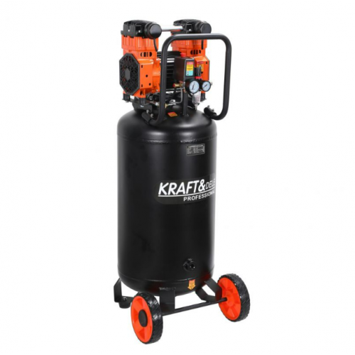 Vertikālais bez eļļas kompresors , gaisa kompresors 100 l, 10 bāri, 3 kW/3000 W no Kraft&Dele (KD1389)