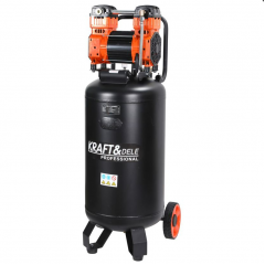 Vertikālais bez eļļas kompresors , gaisa kompresors 100 l, 10 bāri, 3 kW/3000 W no Kraft&Dele (KD1389)