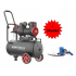Bezeļļas kompresors 1,3 kW 24L 8 bari 230V Kraft&dele (KD1390)
