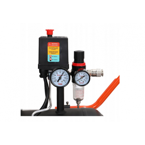 Bezeļļas kompresors 10 bar 50l 2200W 295L/min Kraft&dele (KD1393)