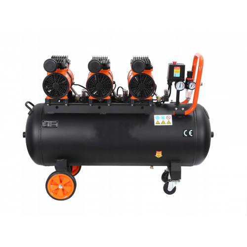 Bez eļļas kompresors 100 l, 8 bar, 230 V, 580 l/min no Kraft&Dele (KD1394) 