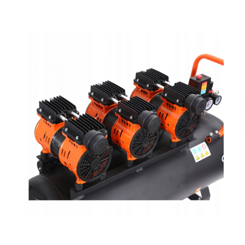 Bez eļļas kompresors 100 l, 8 bar, 230 V, 580 l/min no Kraft&Dele (KD1394) 