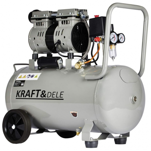 Bezeļļas kompresors 50 l 8 bar Kraft&Dele (KD1396)