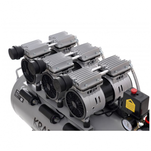 Bezeļļas kompresors 100L,3x- virzuļu ,1500W, no Kraft&Dele (KD1397)