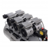 Bezeļļas kompresors 100L,3x- virzuļu ,1500W, no Kraft&Dele (KD1397)