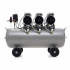 Bezeļļas kompresors 100L,3x- virzuļu ,1500W, no Kraft&Dele (KD1397)