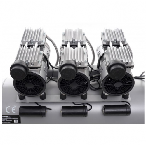 Bezeļļas kompresors 100L,3x- virzuļu ,1500W, no Kraft&Dele (KD1397)