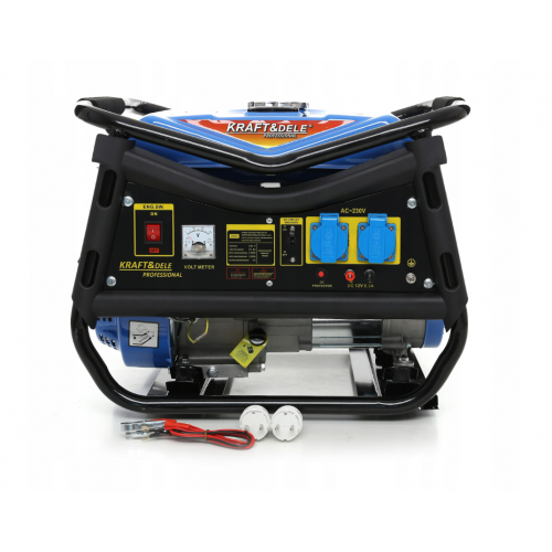 Vienfāzes benzīna ģenerators 3000W 12/230V no Kraft&Dele (KD141)