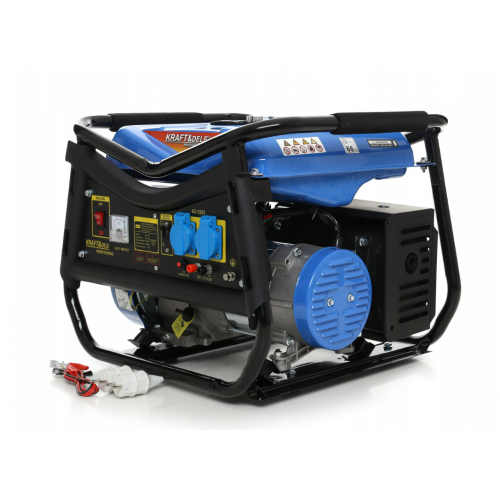 Vienfāzes benzīna ģenerators 3000W 12/230V no Kraft&Dele (KD141)