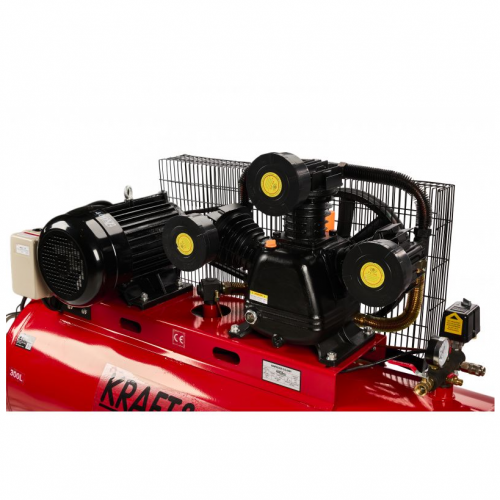 Eļļas kompresors 300l, 3virzuļi,9.6KW no Kraft&Dele (KD1411)