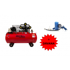 Eļļas kompresors 300l, 3virzuļi,9.6KW no Kraft&Dele (KD1411)