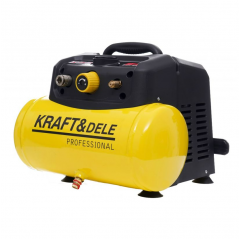 Bezeļļas kompresors 6L 8bar Kraft&Dele (KD1415)