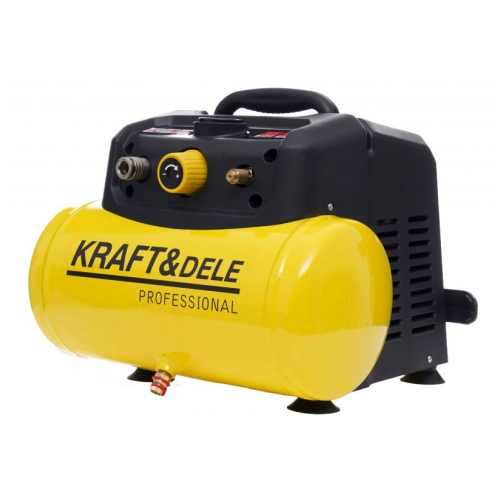 Bezeļļas kompresors 6L 8bar Kraft&Dele (KD1415)