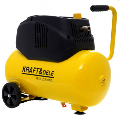 Bezeļļas kompresors 24L 8bar Kraft&Dele (KD1416)