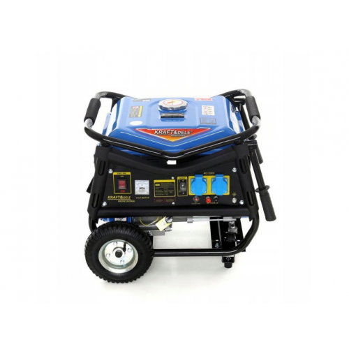 Vienfāzes benzīna ģenerators 3000 W 7 ZS 230 V/50 Hz 4-STROKE no Kraft&Dele (KD142)
