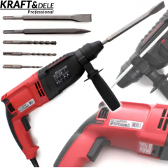 Электрический перфоратор SDS+ 3J 2600 Вт от Kraft&Dele (KD1510)