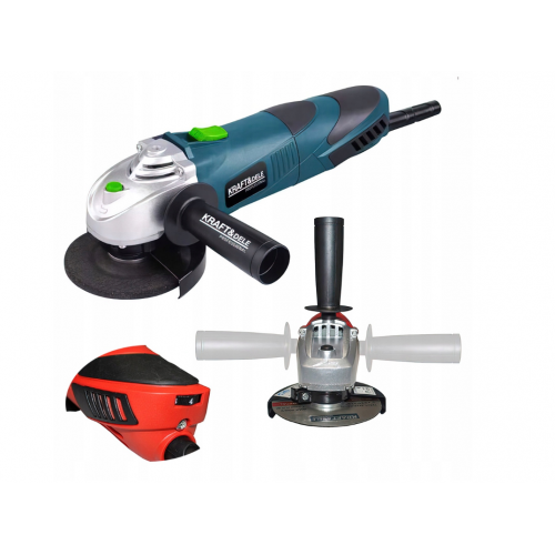 Leņķa slīpmašīna 125 mm, 900 W, 3000–12000 apgr./min no Kraft&Dele (KD1533)
