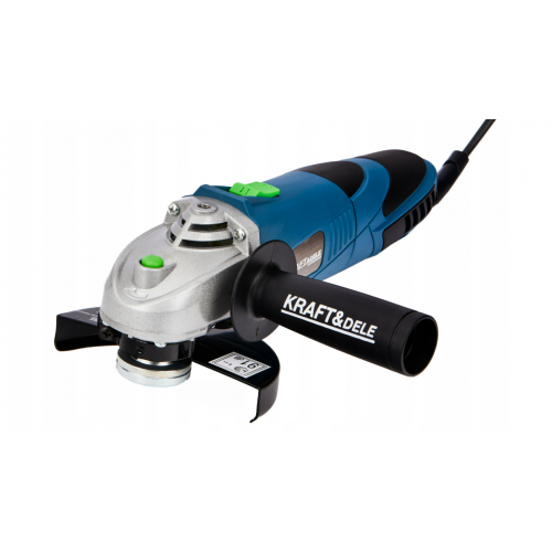 Leņķa slīpmašīna 125 mm, 900 W, 3000–12000 apgr./min no Kraft&Dele (KD1533)