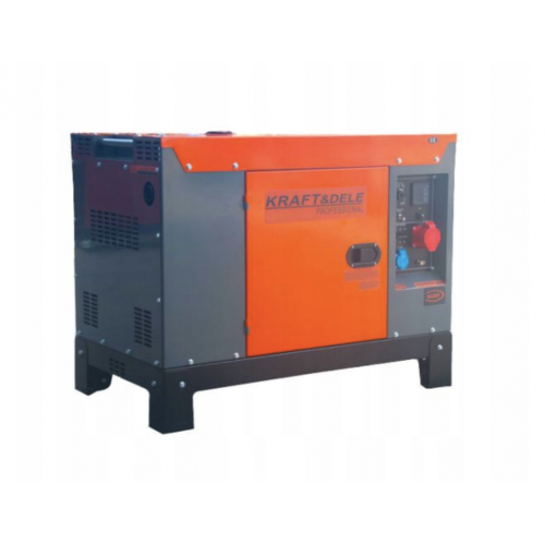 Pārnēsājams trīsfāžu dīzeļģenerators 220V/380V, 25 l,14/15Kw no Kraft&Dele (KD153)