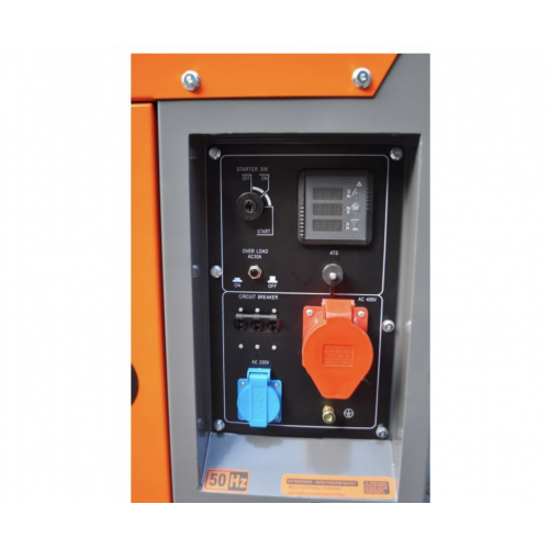 Pārnēsājams trīsfāžu dīzeļģenerators 220V/380V, 25 l,14/15Kw no Kraft&Dele (KD153)