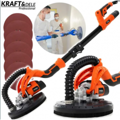 Apdāres slīpmašīna sienām un griestiem ģipša apmetumu slīpēšanai 225mm 710W no Kraft&Dele (KD1541)