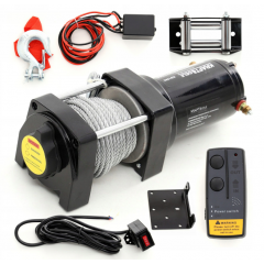 Automašīnas, kvadracikla vinča 12V, 1361kg (3000 LBS), 13.5m no Kraft&dele (KD1562)