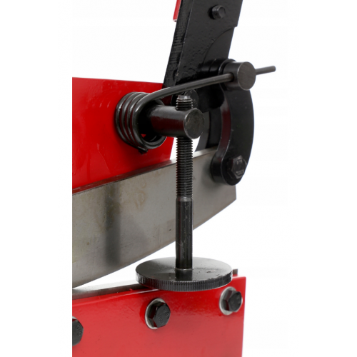 Manuālā 5 collu giljotīna tērauda loksnēm un stieņiem 125 mm no KRAFT&DELE (KD1588)