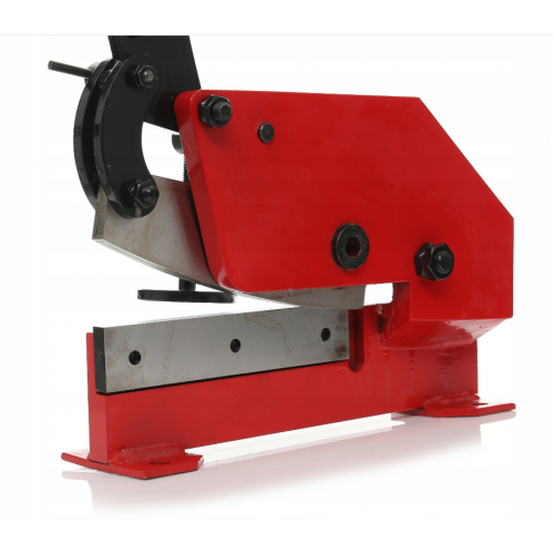 Manuālā 5 collu giljotīna tērauda loksnēm un stieņiem 125 mm no KRAFT&DELE (KD1588)