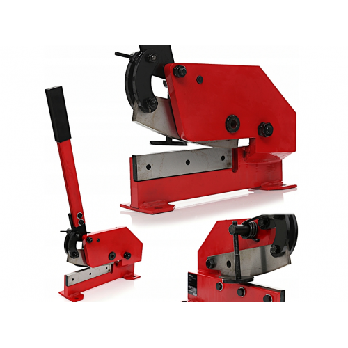 Manuālā 5 collu giljotīna tērauda loksnēm un stieņiem 125 mm no KRAFT&DELE (KD1588)