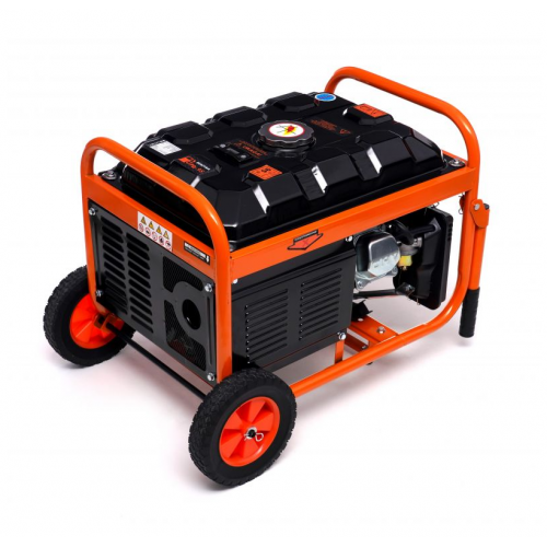 Benzīna vienfāzes ģenerators 3,5 kW, 230 V no Kraft&dele (KD162)